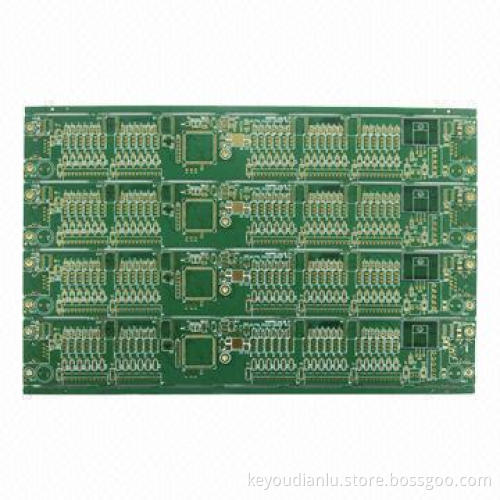 High Density Multilayer 4-layer PCBs with Immersion Gold From PCB Manufacturer